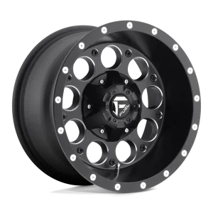 Fuel – D525 REVOLVER – Black – 15″x8″ -18mm – Summer Wheels – D52515808337